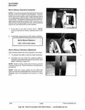 1996-1998 Polaris Snowmobile Service Manual, Page 428