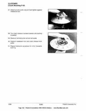 1996-1998 Polaris Snowmobile Service Manual, Page 442