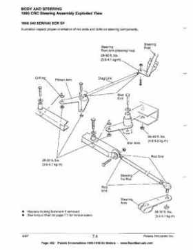 1996-1998 Polaris Snowmobile Service Manual, Page 452
