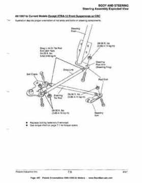 1996-1998 Polaris Snowmobile Service Manual, Page 457