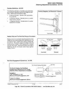 1996-1998 Polaris Snowmobile Service Manual, Page 462