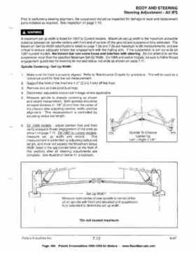 1996-1998 Polaris Snowmobile Service Manual, Page 464