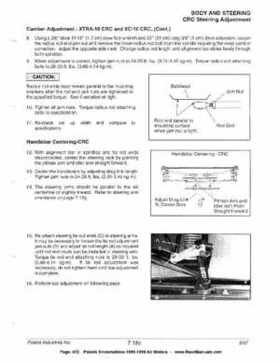 1996-1998 Polaris Snowmobile Service Manual, Page 472