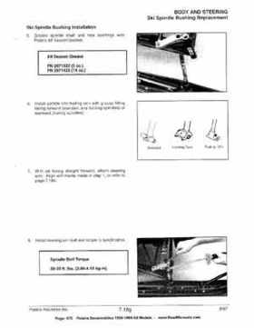 1996-1998 Polaris Snowmobile Service Manual, Page 476