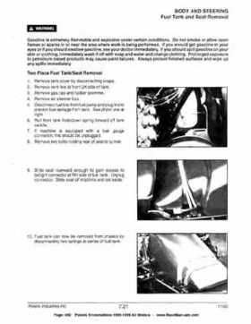 1996-1998 Polaris Snowmobile Service Manual, Page 482