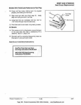 1996-1998 Polaris Snowmobile Service Manual, Page 486