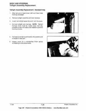 1996-1998 Polaris Snowmobile Service Manual, Page 487