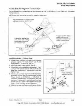 1996-1998 Polaris Snowmobile Service Manual, Page 493