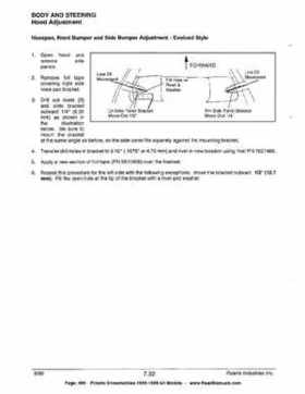 1996-1998 Polaris Snowmobile Service Manual, Page 494