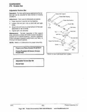 1996-1998 Polaris Snowmobile Service Manual, Page 505