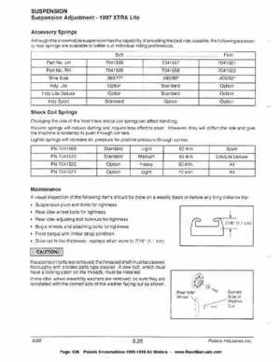 1996-1998 Polaris Snowmobile Service Manual, Page 526