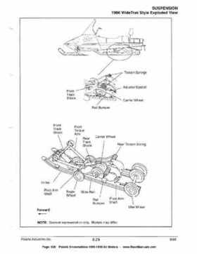 1996-1998 Polaris Snowmobile Service Manual, Page 529