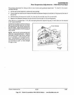 1996-1998 Polaris Snowmobile Service Manual, Page 531