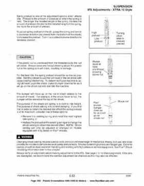 1996-1998 Polaris Snowmobile Service Manual, Page 553