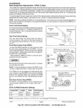 1996-1998 Polaris Snowmobile Service Manual, Page 556