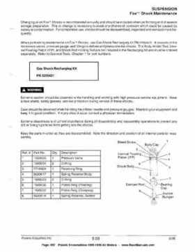 1996-1998 Polaris Snowmobile Service Manual, Page 567