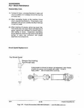 1996-1998 Polaris Snowmobile Service Manual, Page 576