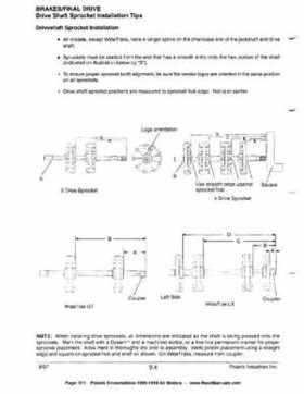 1996-1998 Polaris Snowmobile Service Manual, Page 611