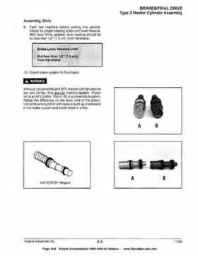 1996-1998 Polaris Snowmobile Service Manual, Page 616