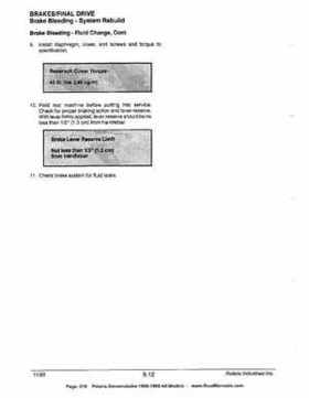 1996-1998 Polaris Snowmobile Service Manual, Page 619