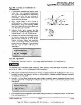 1996-1998 Polaris Snowmobile Service Manual, Page 634
