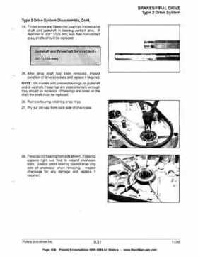 1996-1998 Polaris Snowmobile Service Manual, Page 638