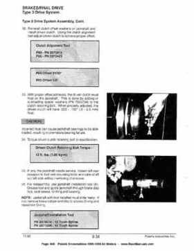1996-1998 Polaris Snowmobile Service Manual, Page 645