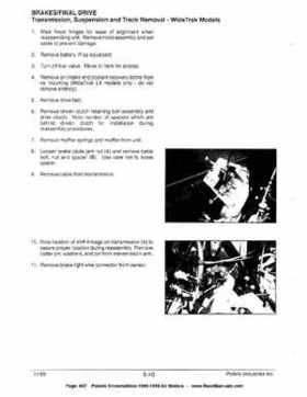 1996-1998 Polaris Snowmobile Service Manual, Page 647