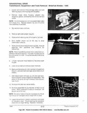 1996-1998 Polaris Snowmobile Service Manual, Page 649