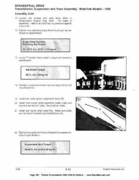 1996-1998 Polaris Snowmobile Service Manual, Page 651