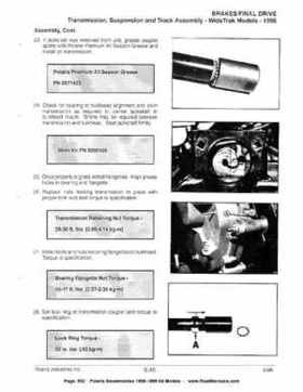 1996-1998 Polaris Snowmobile Service Manual, Page 652