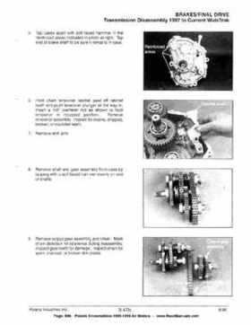 1996-1998 Polaris Snowmobile Service Manual, Page 656