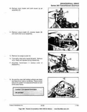 1996-1998 Polaris Snowmobile Service Manual, Page 669