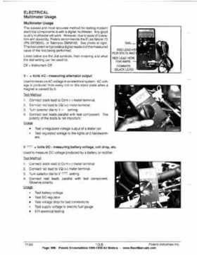 1996-1998 Polaris Snowmobile Service Manual, Page 696