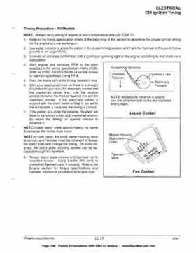 1996-1998 Polaris Snowmobile Service Manual, Page 709