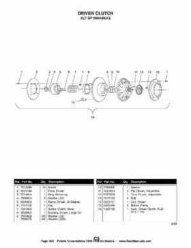 1996-1998 Polaris Snowmobile Service Manual, Page 803