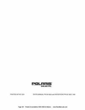 1996-1998 Polaris Snowmobile Service Manual, Page 831