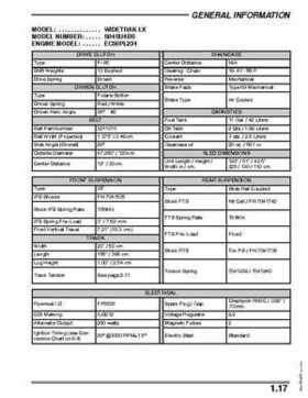 2004 Polaris Touring Service Manual, Page 21