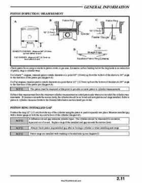 2005 Polaris Deep Snow Factory Service Manual, Page 33