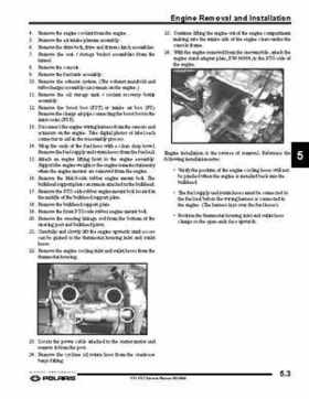 2006-2008 Polaris Snowmobiles FS/FST Service Manual., Page 123