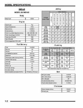 2007 Polaris Two Stroke Snowmobile Workshop Repair manual, Page 5