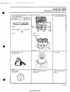 1985 Ski-Doo snowmobile Service Manual, Page 14