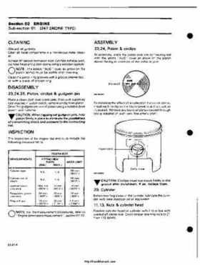 1985 Ski-Doo snowmobile Service Manual, Page 28