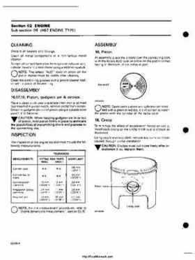 1985 Ski-Doo snowmobile Service Manual, Page 119