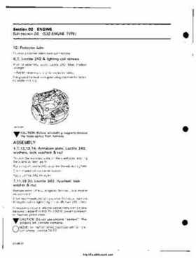 1985 Ski-Doo snowmobile Service Manual, Page 165