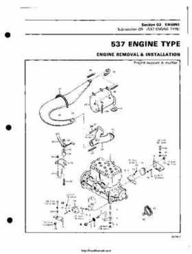 1985 Ski-Doo snowmobile Service Manual, Page 177