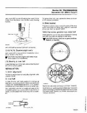 1986 Ski-Doo Factory Shop Manual, Page 257