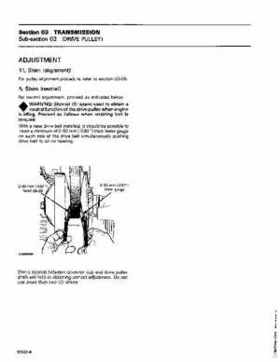 1986 Ski-Doo Factory Shop Manual, Page 258