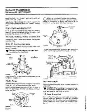 1986 Ski-Doo Factory Shop Manual, Page 270