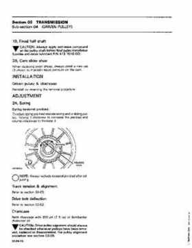 1986 Ski-Doo Factory Shop Manual, Page 289